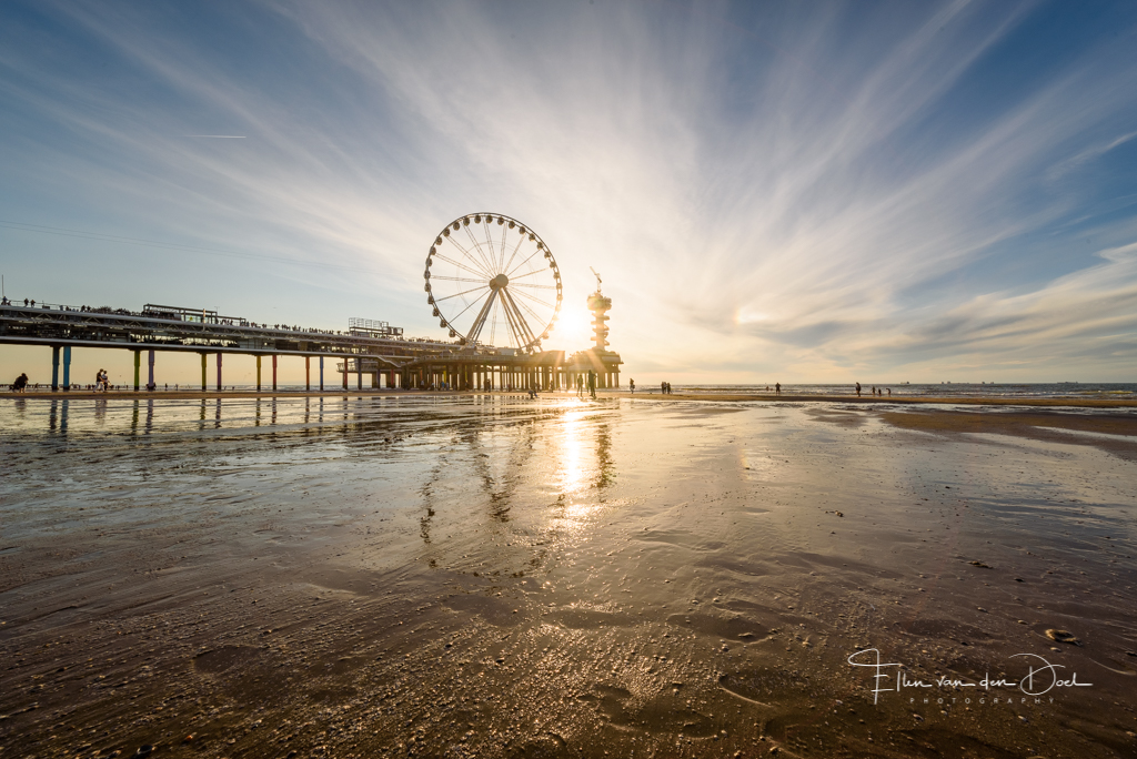 zonsondergang-pier