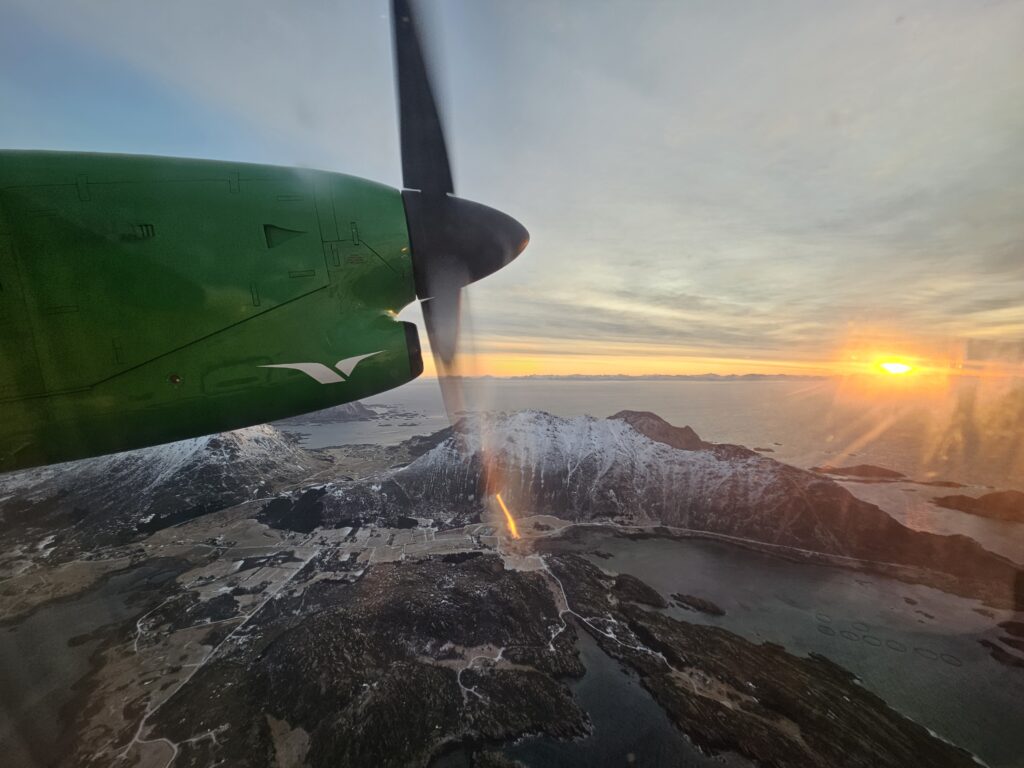 Vliegtuig - Lofoten